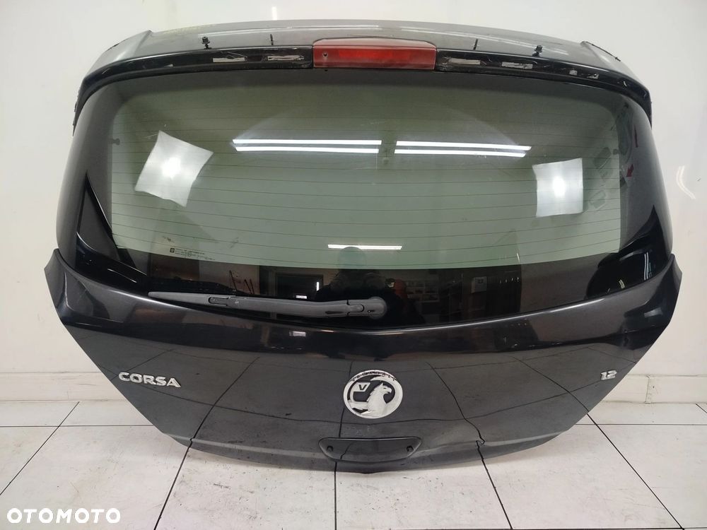 OPEL CORSA D 5D OPC LINE 06R- KLAPA BAGAŻNIKA TYŁ TYLNA Z22C - 1