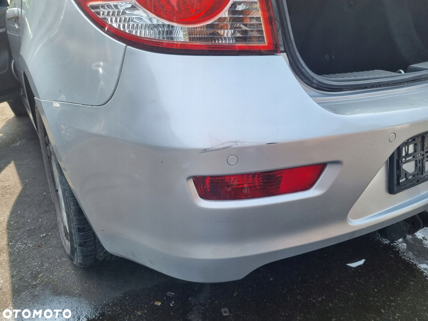 CHEVROLET CRUZE 12-16 LIFT 2014 r. 5D HB ZDERZAK TYŁ TYLNY PDC GAN - 3