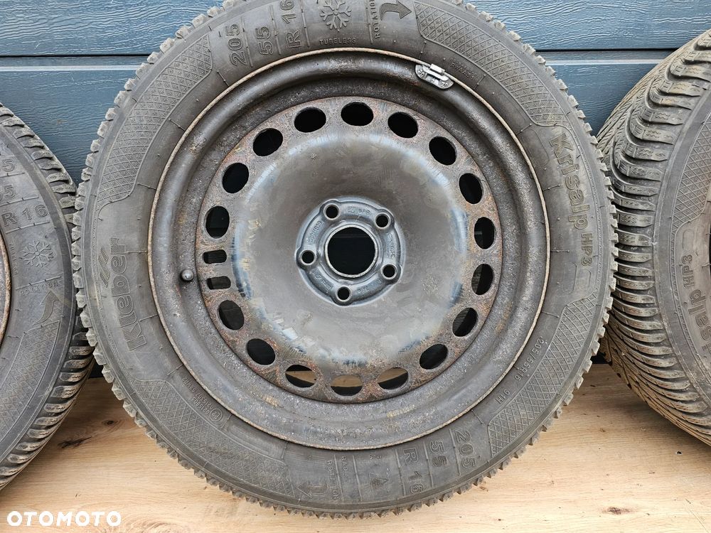 KOŁA FELGI STALOWE OPONY ZIMOWE 205/55 R16 OPEL ASTRA J K MOKKA 5x105 6,5J ET39 - 11