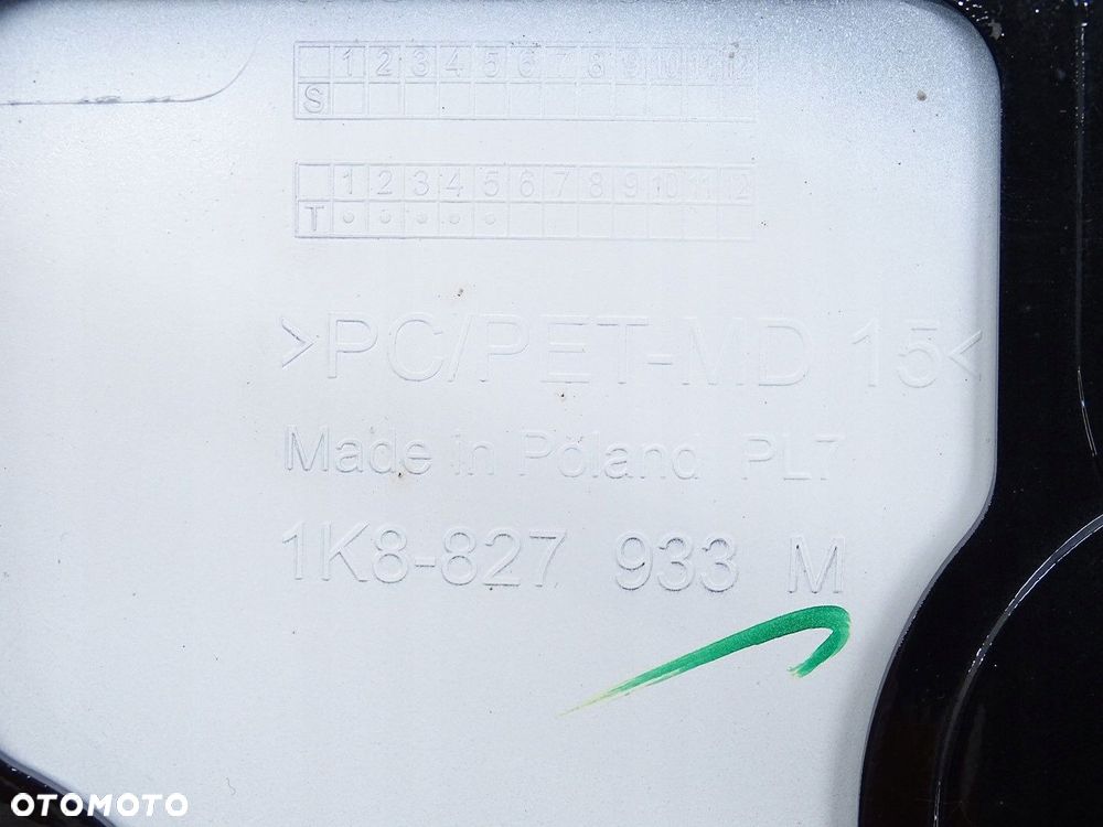 SPOILER LOTKA KLAPY TYŁ VW SCIROCCO III 1K8 LIFT R R-LINE 1K8827933M LC9A - 10