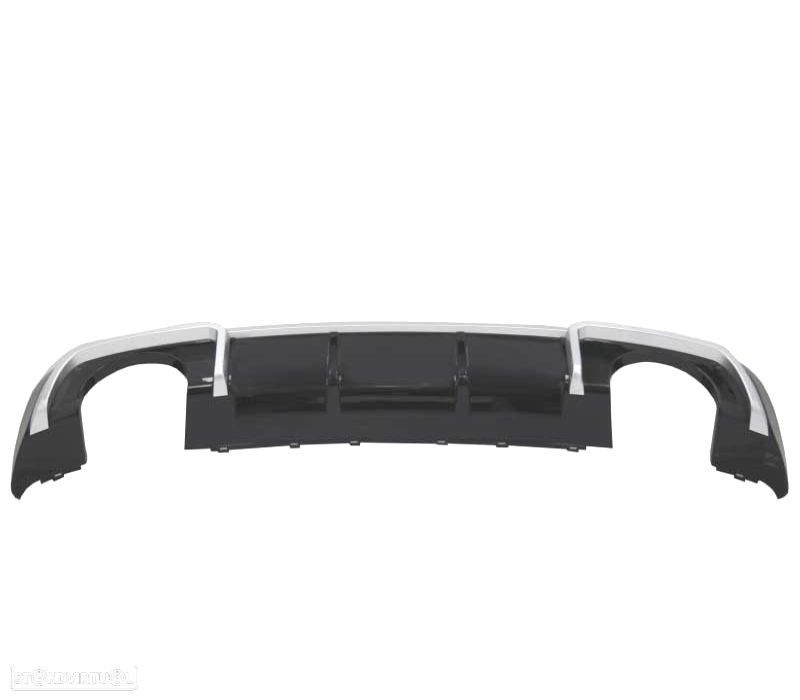 DIFUSOR TRASEIRO AUDI A3 RS3 8V 16-20 + PONTEIRAS ESCAPE - 3