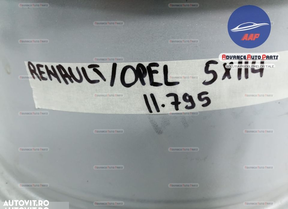 Janta 5X114 originala R17 Renault  Megane - 7
