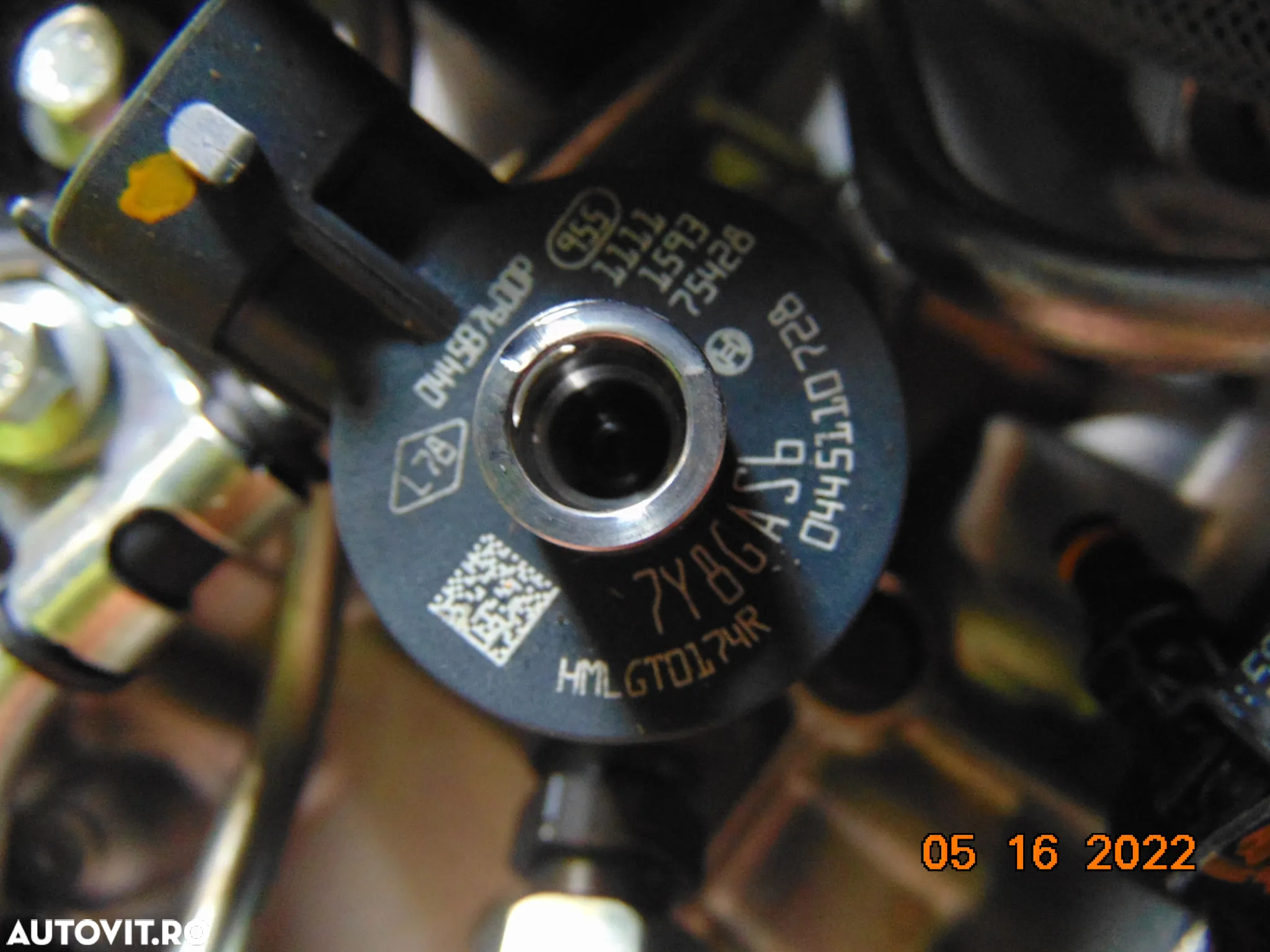 Injectoare Renault 2.0 Koleos Nissan X Trail euro 6 trafic opel vivaro fiat talento 2.0dci cod 0445110728 - 3