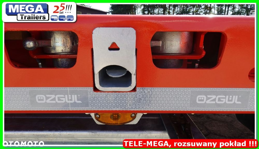 Inny 21,5 m dł. naczepa teleskopowa Full ADR EX3, UNIWERSALNA !!! - 40