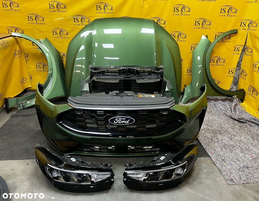 PRZÓD ZDERZAK LAMPY MASKA BŁOTNIKI FORD KUGA MK3 LIFT 1.5 EB BURSTING GREEN - 1