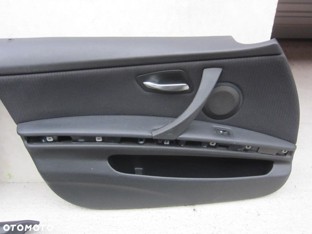 BMW 3 E90 2005-2011 FOTELE KANAPA BOCZKI SZARE MATERIAŁ TAPICERKA KOMPLET - 12