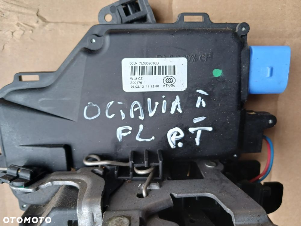 Zamek drzwi lewy prawy przód przedni tył tylny GOLF PLUS V GOLF V GOLF VI JETTA III TOUAREG TOURAN Seat Altea Toledo 3 Skoda Fabia 2 Octavia 2 Lift 7L0839016D 3D1837016AC 3D1837016AP - 2