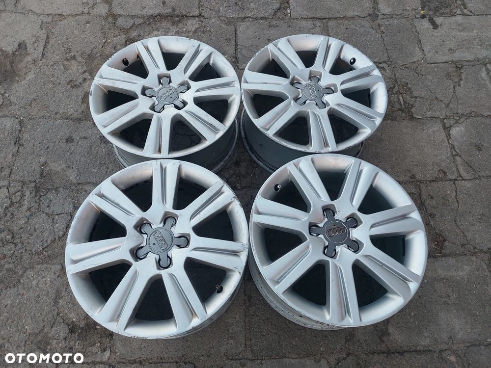 AUDI A4 B8 FELGI ALUMINIOWE R17 7.5J ET45 5X112 ORYGINAŁ PROSTE! - 1