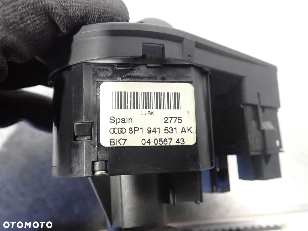 PRZEŁĄCZNIK ŚWIATEŁ AUDI A3 8P 8P1919093A   8P1941531AK - 7