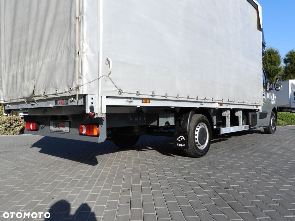 Renault MASTER PLANDEKA 10 PALET WEBASTO TEMPOMAT LEDY PNEUMATYKA KLIMATYZACJA  165KM - 24