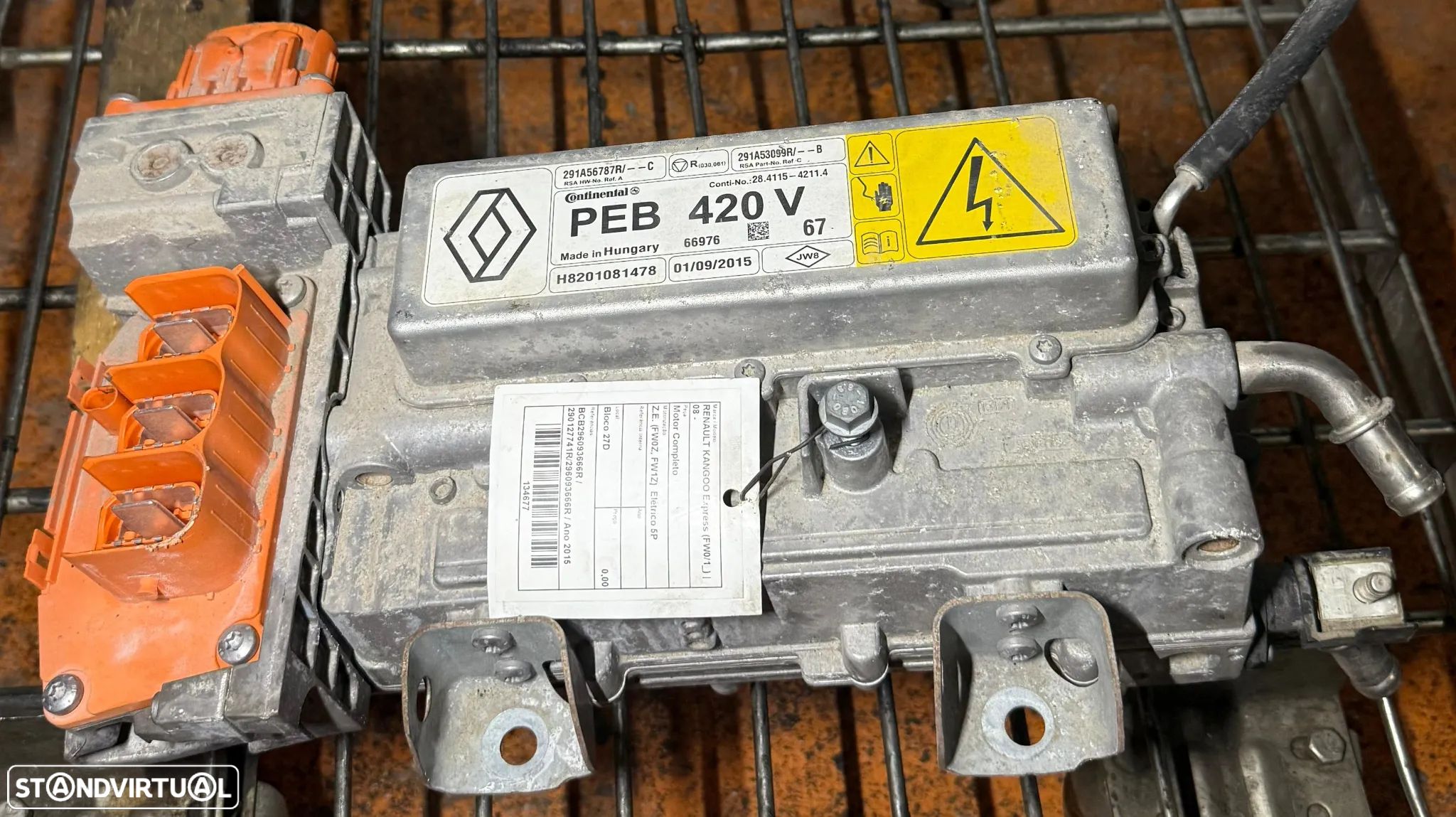 Motor Elétrico Renault Kangoo Express ZE 2015 Ref: 291A56787R/291A53099R/H8201081478 - 1