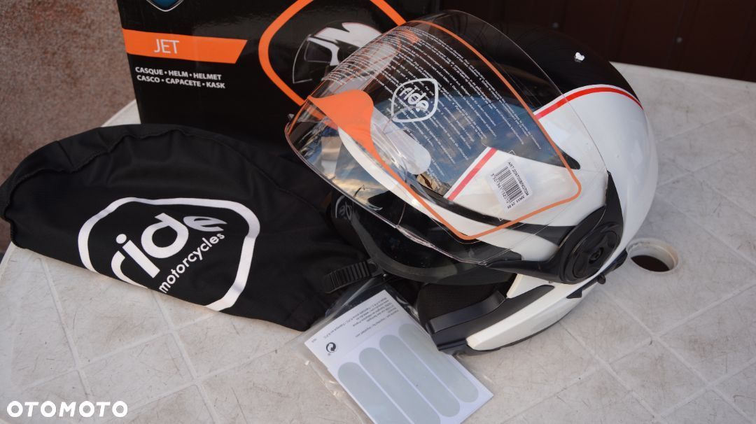 Kask motocyklowy rozmiar S Ride NOWY - 1