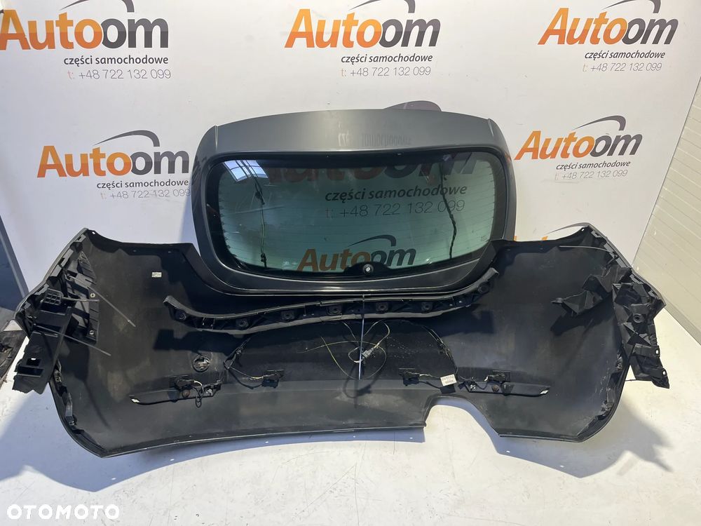 ZDERZAK TYŁ KLAPA TYLNA  SEAT LEON II 2008R KOMPLET - 7