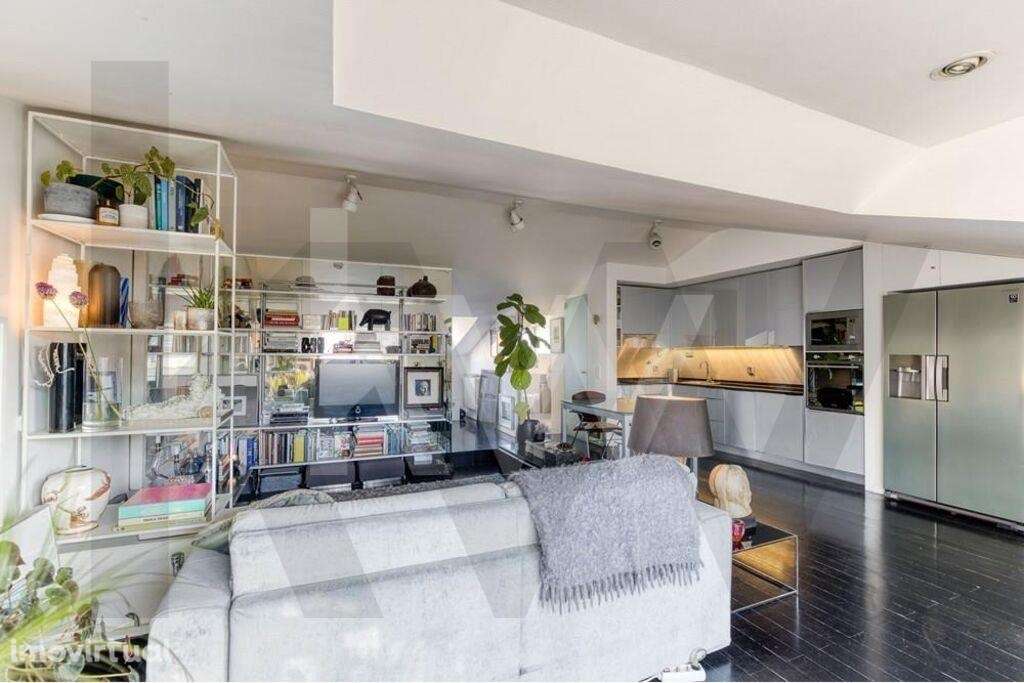 Penthouse T1 com terraço e vista rio em Belém - Grande imagem: 5/26