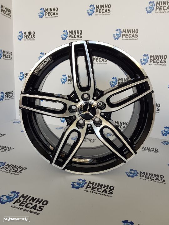 Jantes Mercedes CLA AMG 18 Preto Polido - 8