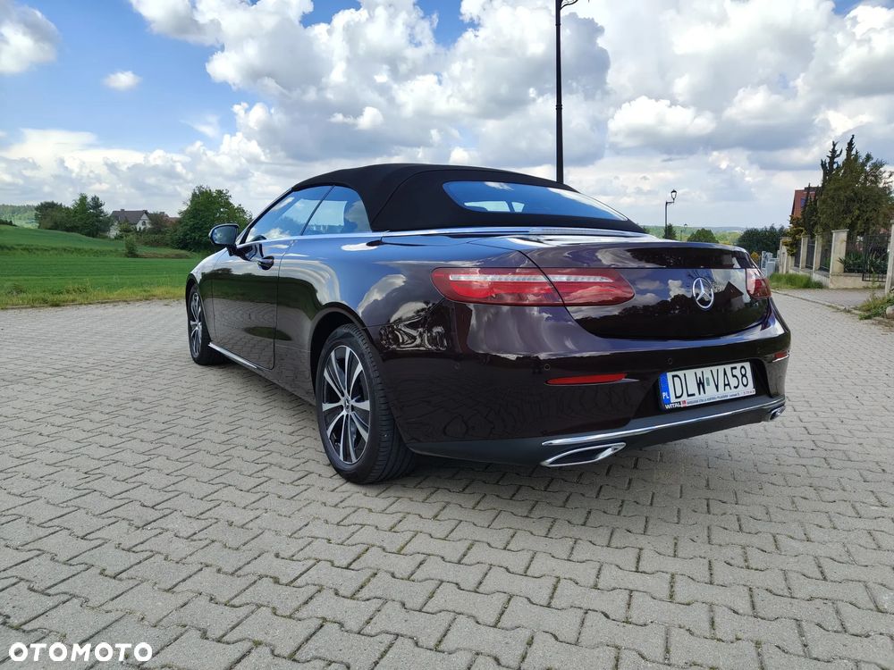 Mercedes-Benz Klasa E 200 Cabrio 9G-TRONIC Avantgarde - 12