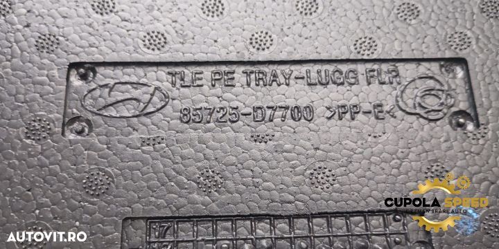 Tava podea portbagaj 85725-D7700 Hyundai Tucson 3 [facelift] [2018 - - 3