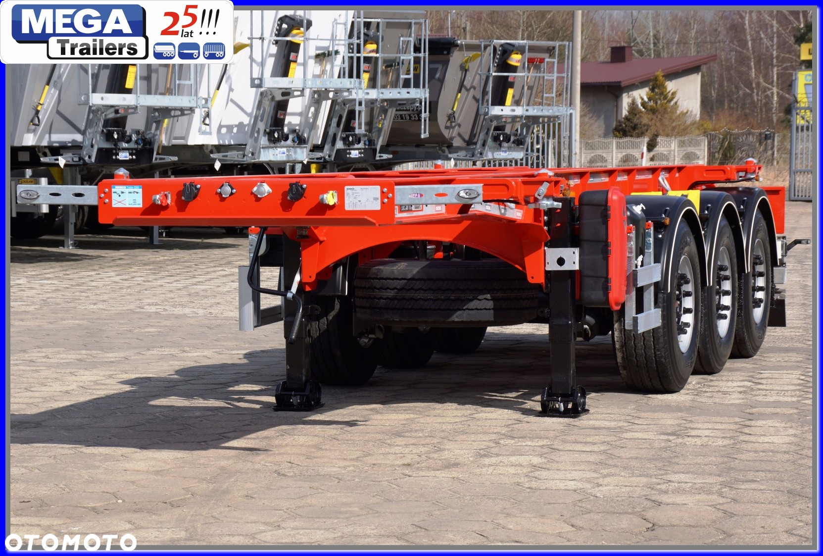 Inny Naczepa do przewozu Tank Kontenerów 20 FT  MEGA TRAILERS - 10