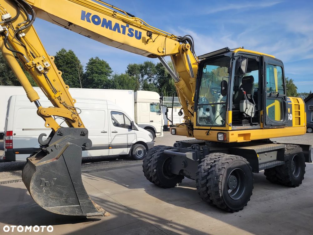 Komatsu PW 160 - 8 Wysięgnik dwuczęściowy, 3 ramiona