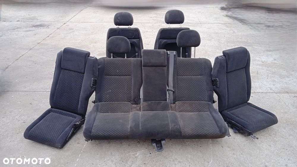 Fotel kierowcy pasażera kanapa trzeci rząd Opel Zafira A - 7 miejsc - 1