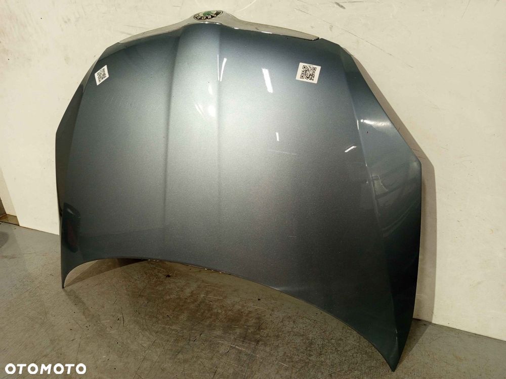 + MASKA POKRYWA SILNIKA SKODA FABIA II 2 9154 SZARA BŁĘKITNA - 2