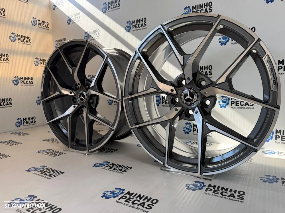 Jantes Mercedes MB5626 AMG em 18 (5x112) Gunmetal Polish - 3