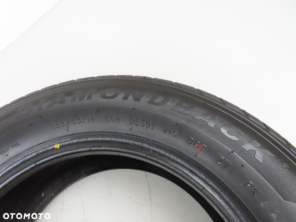 2x 185/65R14 OPONY LETNIE UŻYWANE DiamondBack Dem 11 86H - 4