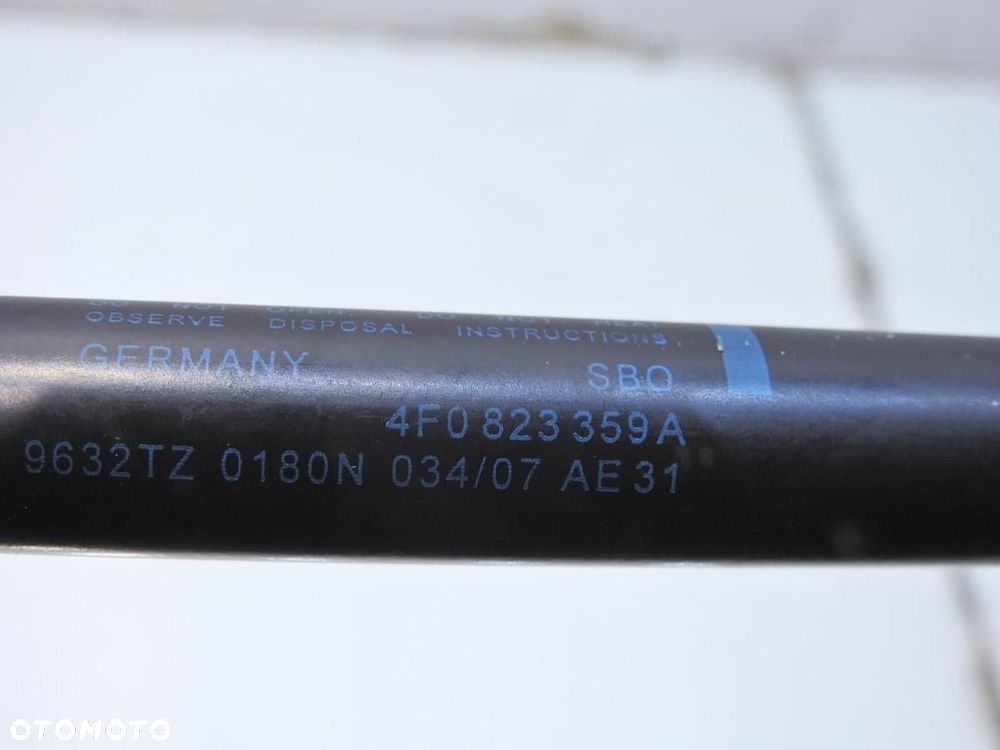SIŁOWNIK TELESKOP MASKI AUDI A6 C6 4F0823359A 9632TZ 0180N - 6
