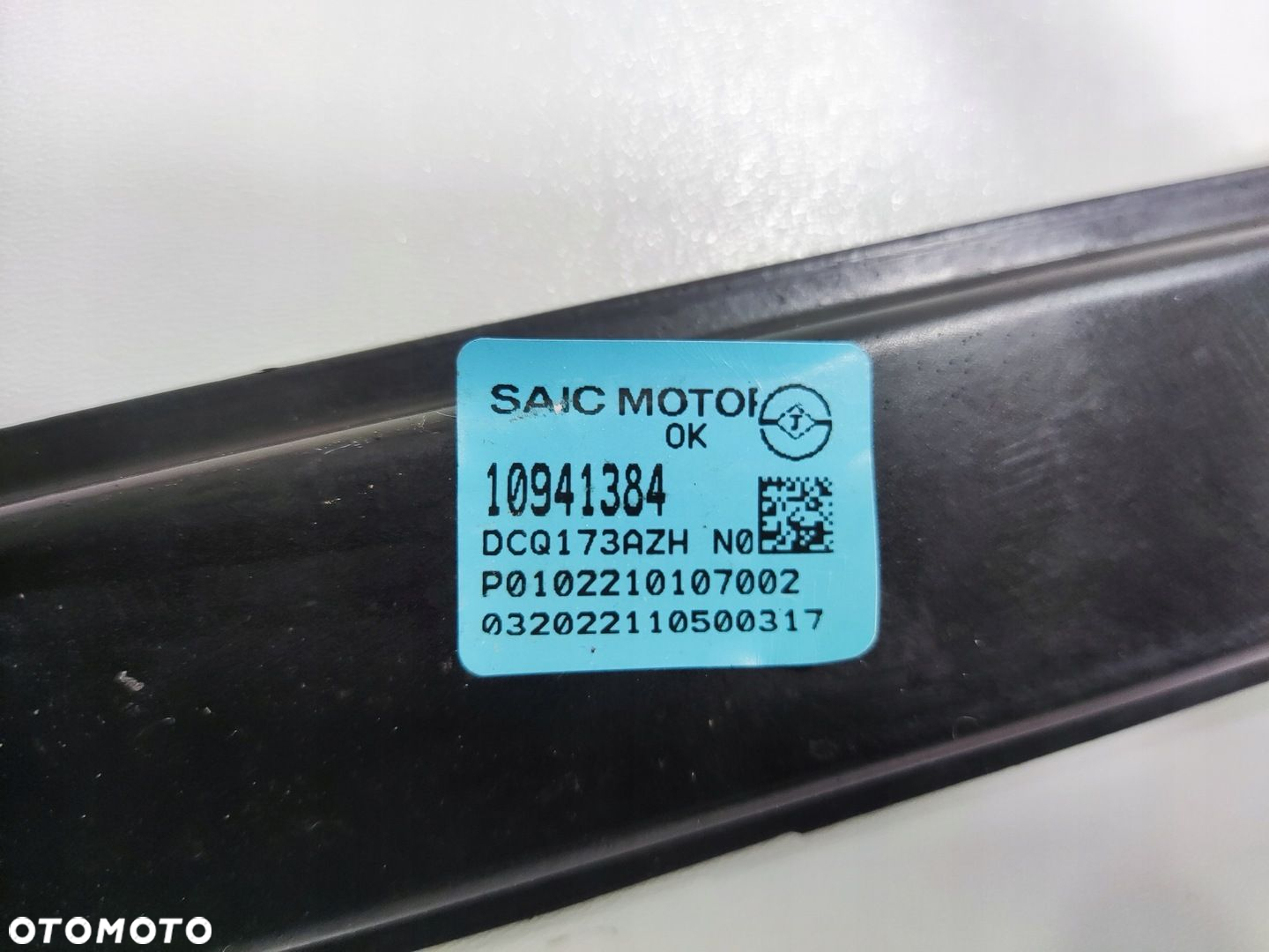 PODNOŚNIK MECHANIZM SZYBY LEWY TYŁ MG 4 MG4 2022-2025 10941384 - 4