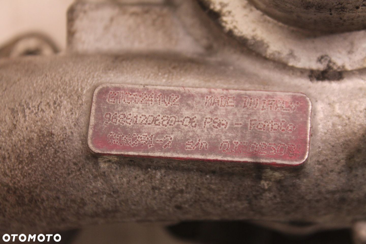 TURBOSPRĘŻARKA TURBINA 9686120680 CITROEN C4 PICASSO 1.6 EHDI 06-13 - 2