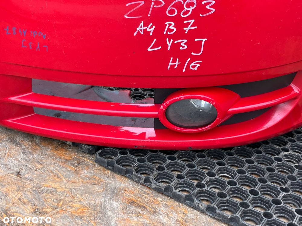 AUDI A4 B7  LY3J  ZDERZAK PRZÓD   HALOGEN GRILL  KOMPLET 8E0807437AG - 4