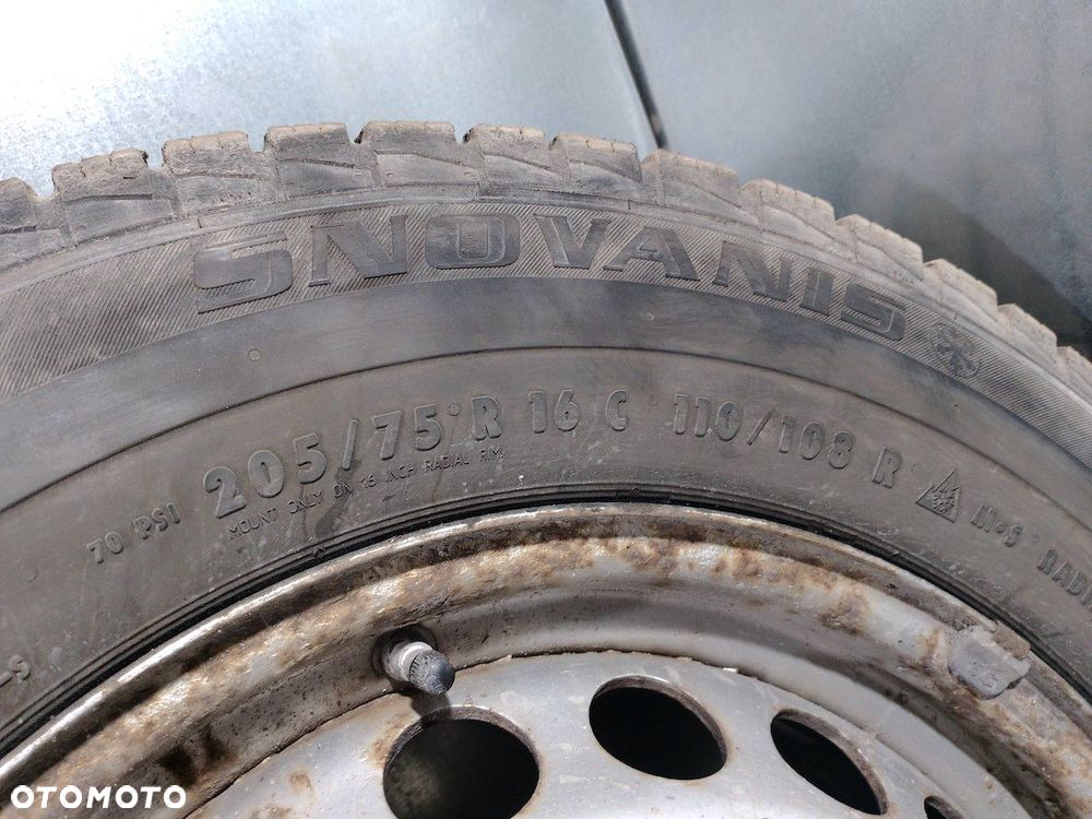 FELGI STALOWE KOMPLET 16 Z OPONAMI MERCEDES SPRINTER W906 205/75  R16   C - 6