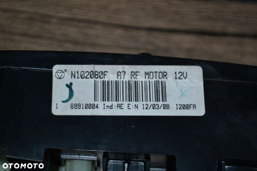 PEUGEOT 207 PANEL NAWIEWU OGRZEWANIA KLIMATYZACJI 69910004 - 3