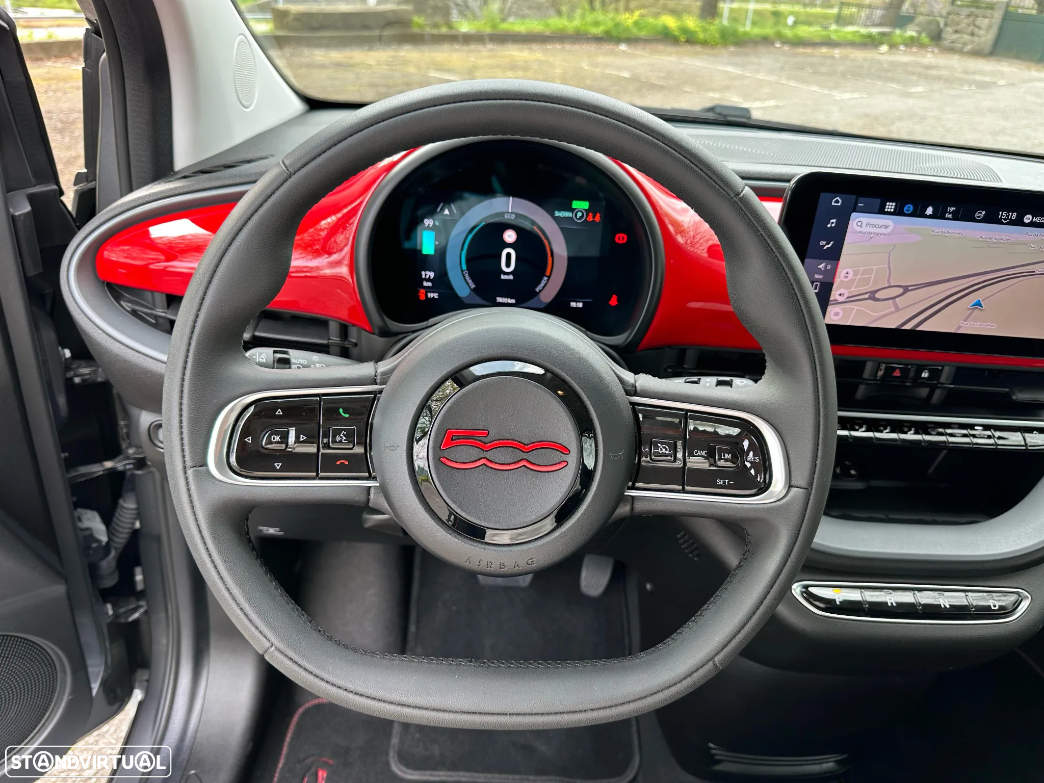 Fiat 500e 23,8kWh Red - 30