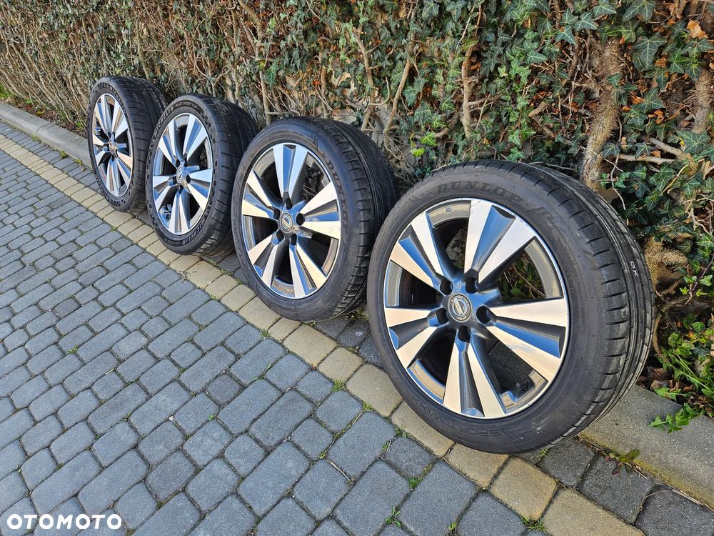 KOŁA FELGI ALUFELGI OPONY 17  6,5 J ET 45 205 50 17 NISSAN JUKE PULSAR QASHQAI N507015 KOMPLET - 2
