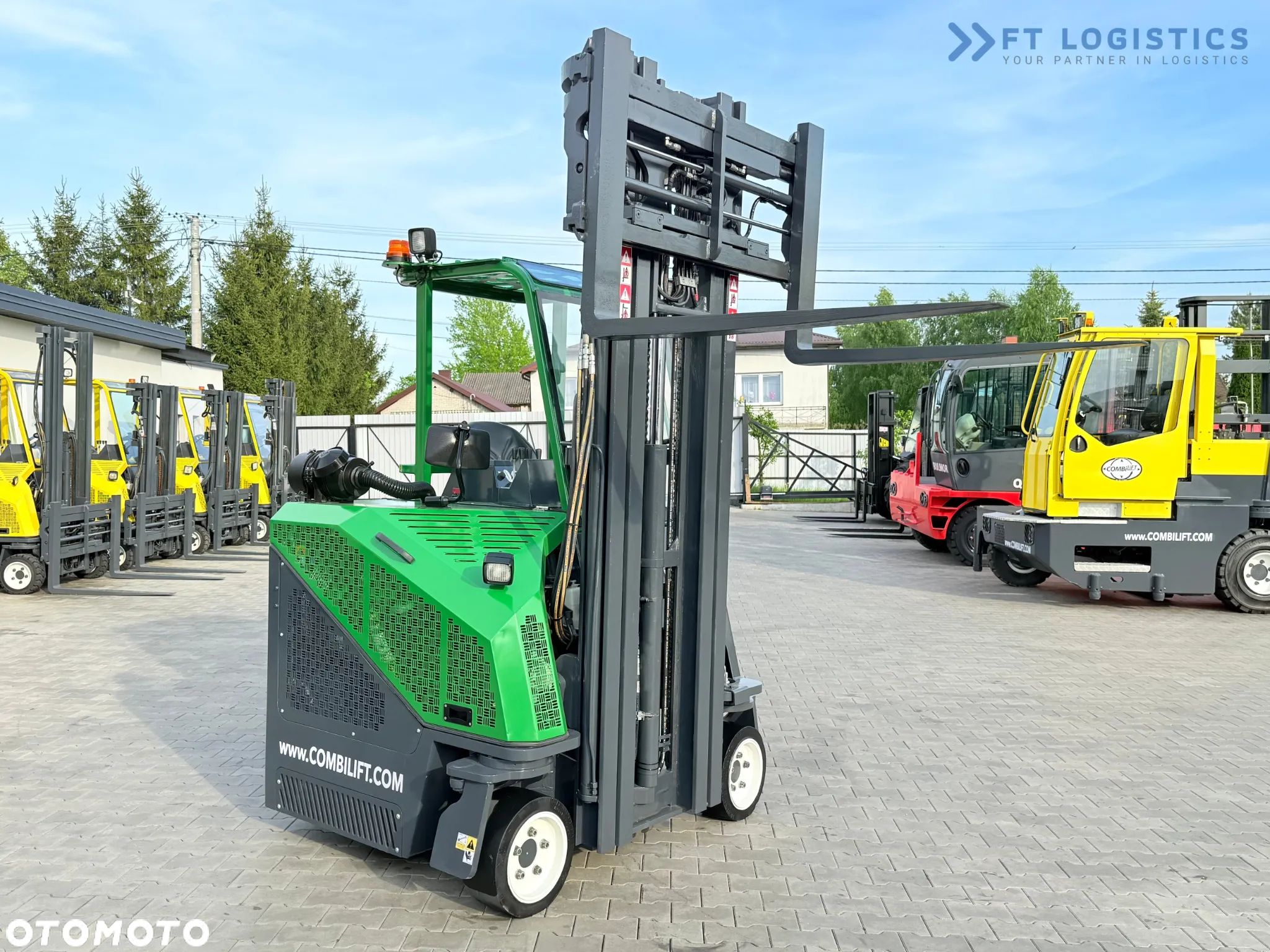 Combilift C3000CB / GAZ / TRIPLEX - 6500MM / WOLNY SKOK / POZYCJONER / PRZESUW BOCZNY / STAN IDEALNY - 20