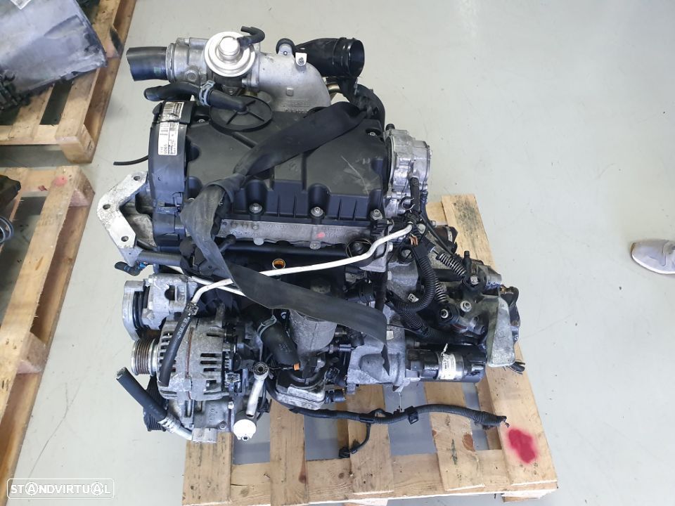 Motor Volkswagen Polo 1.4 TDI 2005 de 80cv, ref BNV - 1
