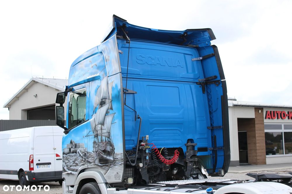 Scania R500 /AEROGRAF /LED /STANDARD/ PRZÓD + TYŁ PODUSZKI /RETARDER /**SERWIS**/ SUPER STAN/ - 13