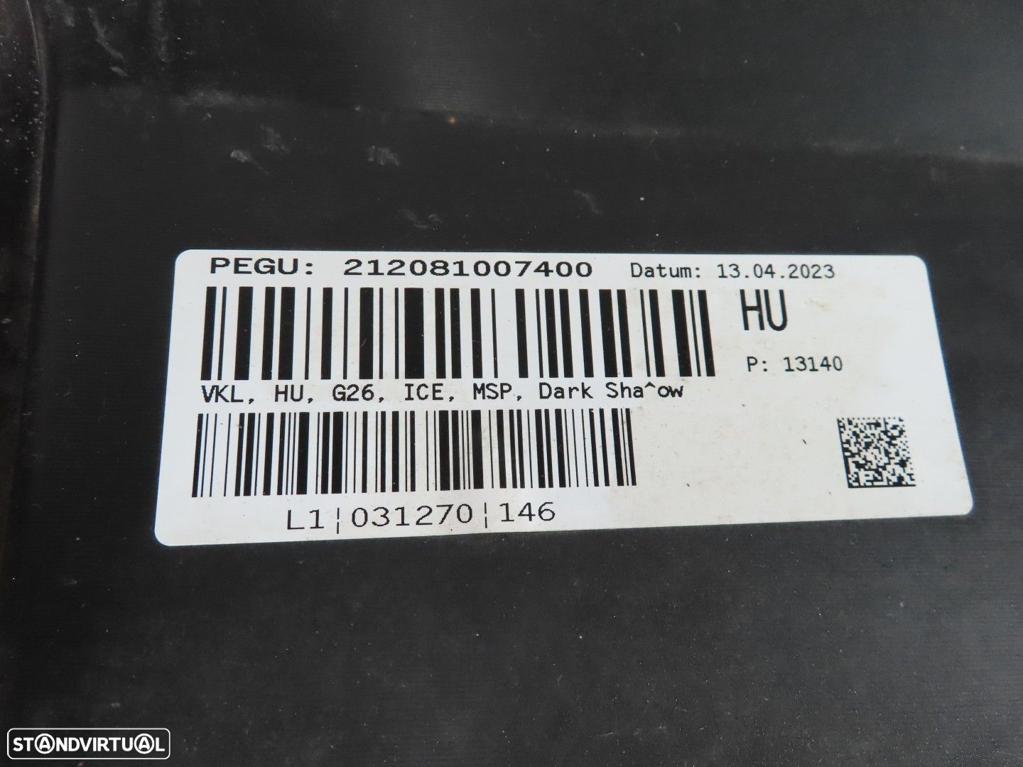 Difusor parachoques M Trás Usado / Original BMW 4 Gran Coupe (G26) 51128078595 - 4