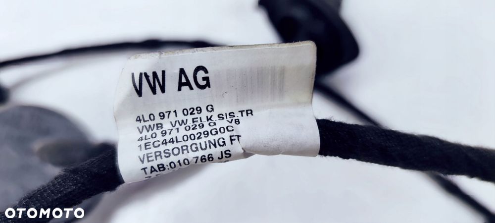 WIĄZKA DRZWI LEWY PRZÓD AUDI Q7 4L0971029G KEYLES - 5