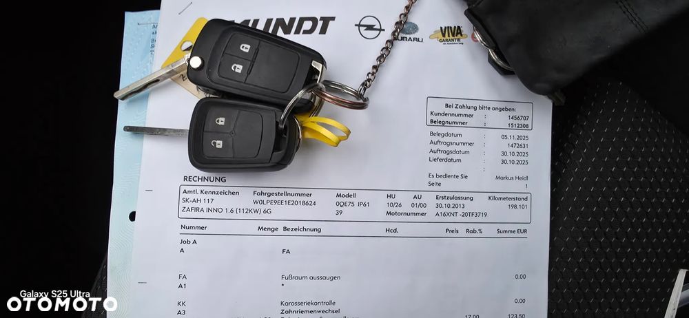 Opel Zafira Tourer 1.6 CNG Turbo ecoFLEX Active - 19