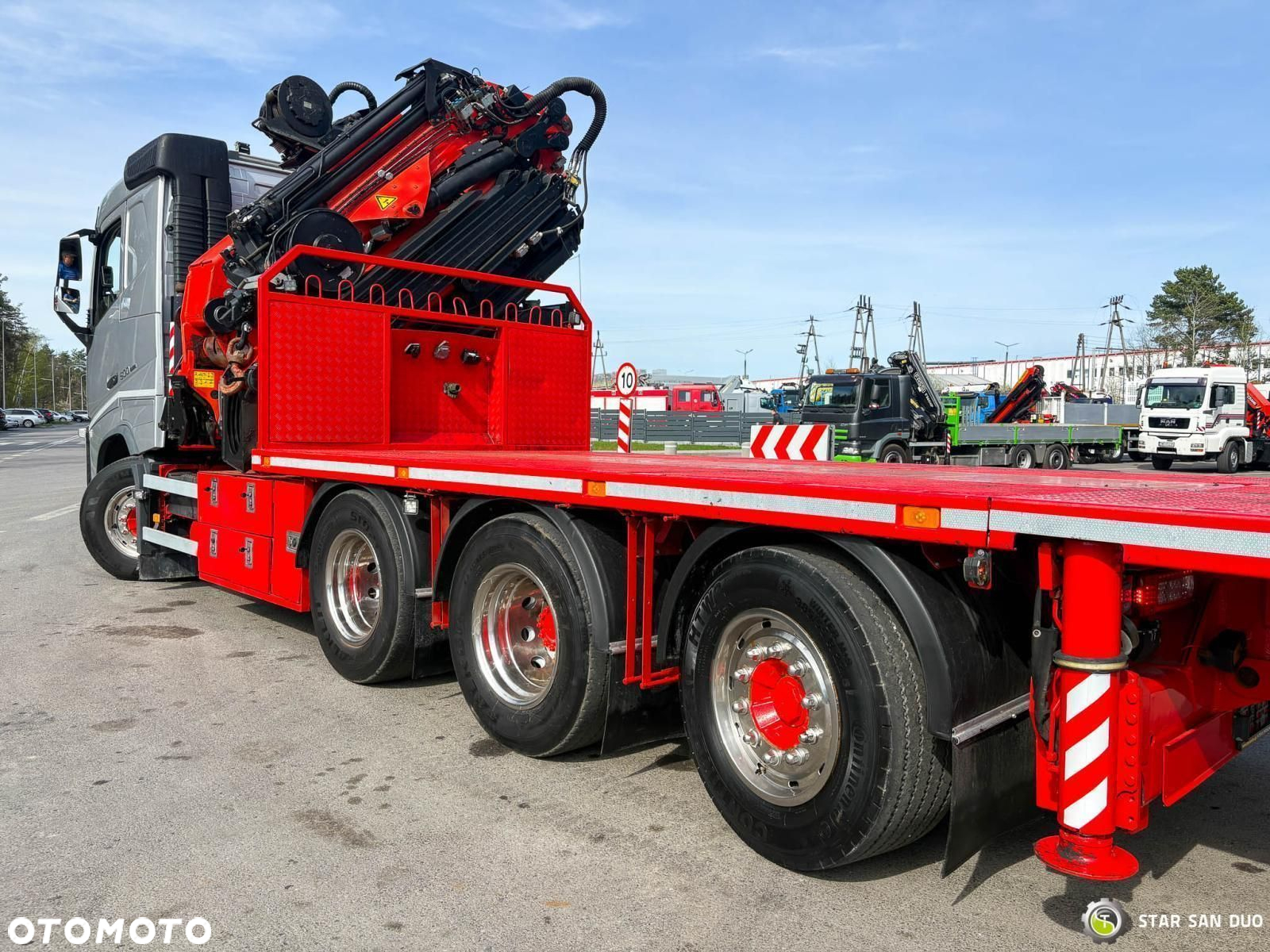 Volvo FH 500 8x4*4 PK65002 Fly JIB HDS Żuraw 7456 godzin Euro 6 Wciągarka - 16