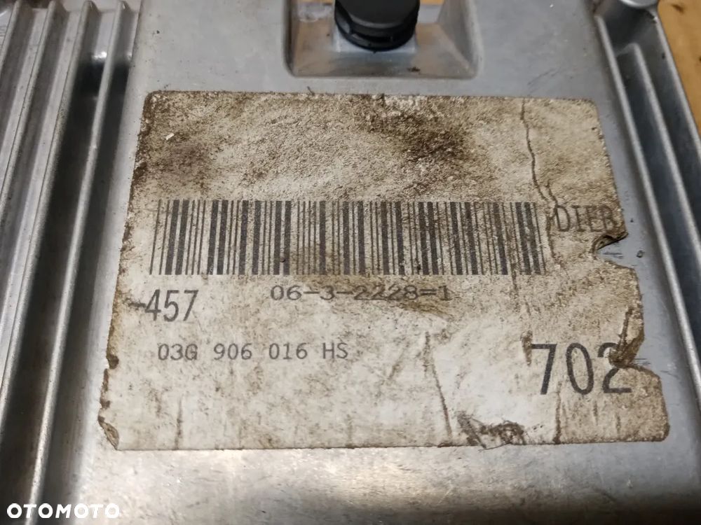 Komputer sterownik silnika Audi A6 C6 2.0 TDI 03G906016HS 0281012557 - 6