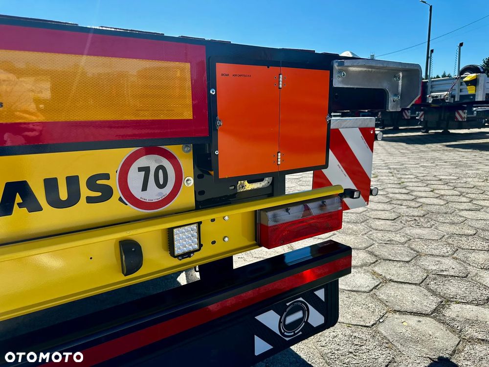 Inny platforma uniwersalna z zamkami kontenerowymi - MOCNA - osie SAF HOLLAND - 16