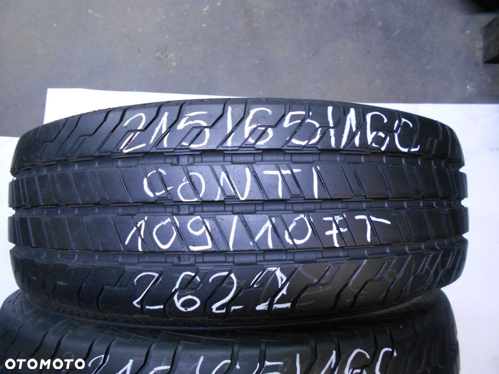 OPONY 215/65R16C CONTINENTAL CONTI VAN CONTACT 100 DOT 2622 10MM - 2