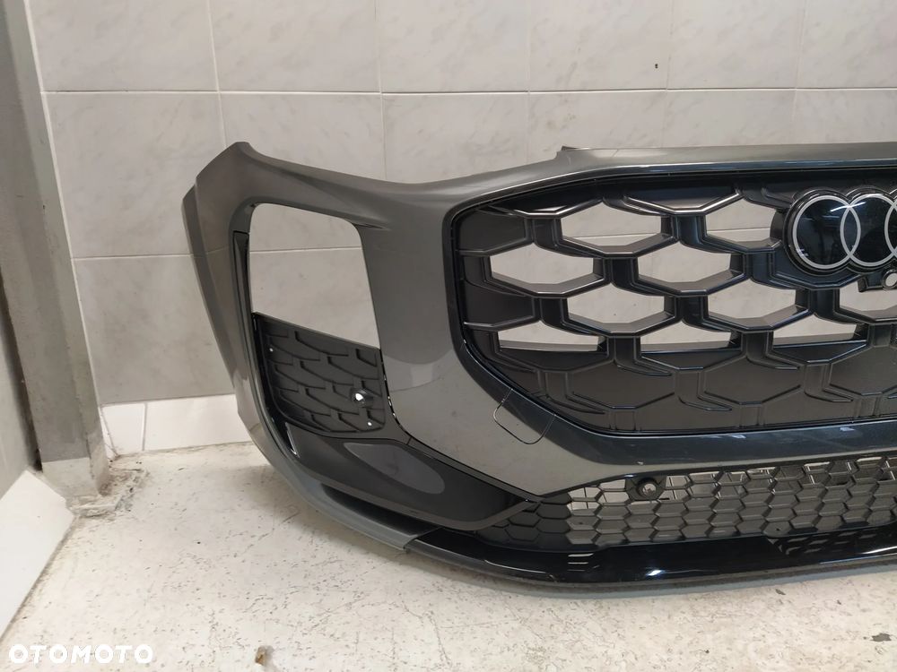 AUDI Q3 S-LINE ZDERZAK PRZÓD PRZEDNI GRILL POD KAMERE 4XPDC ZNACZEK ORYGINAŁ - 4