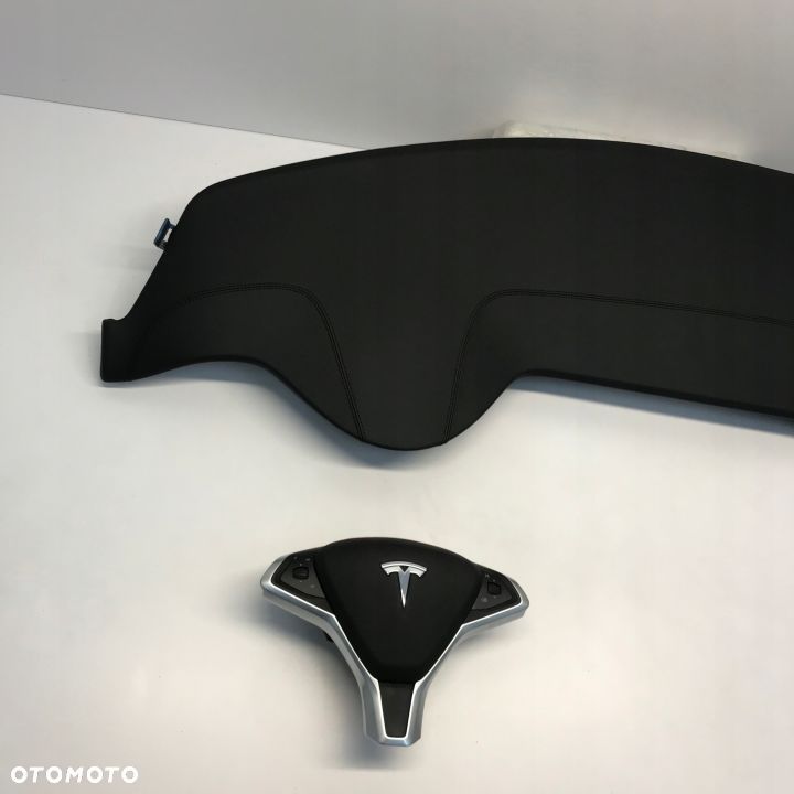 TESLA MODEL S X DESKA ROZDZIELCZA KONSOLA KOKPIT PULPIT PODUSZKI AIRBAG AIR BAG KIT SET - 2