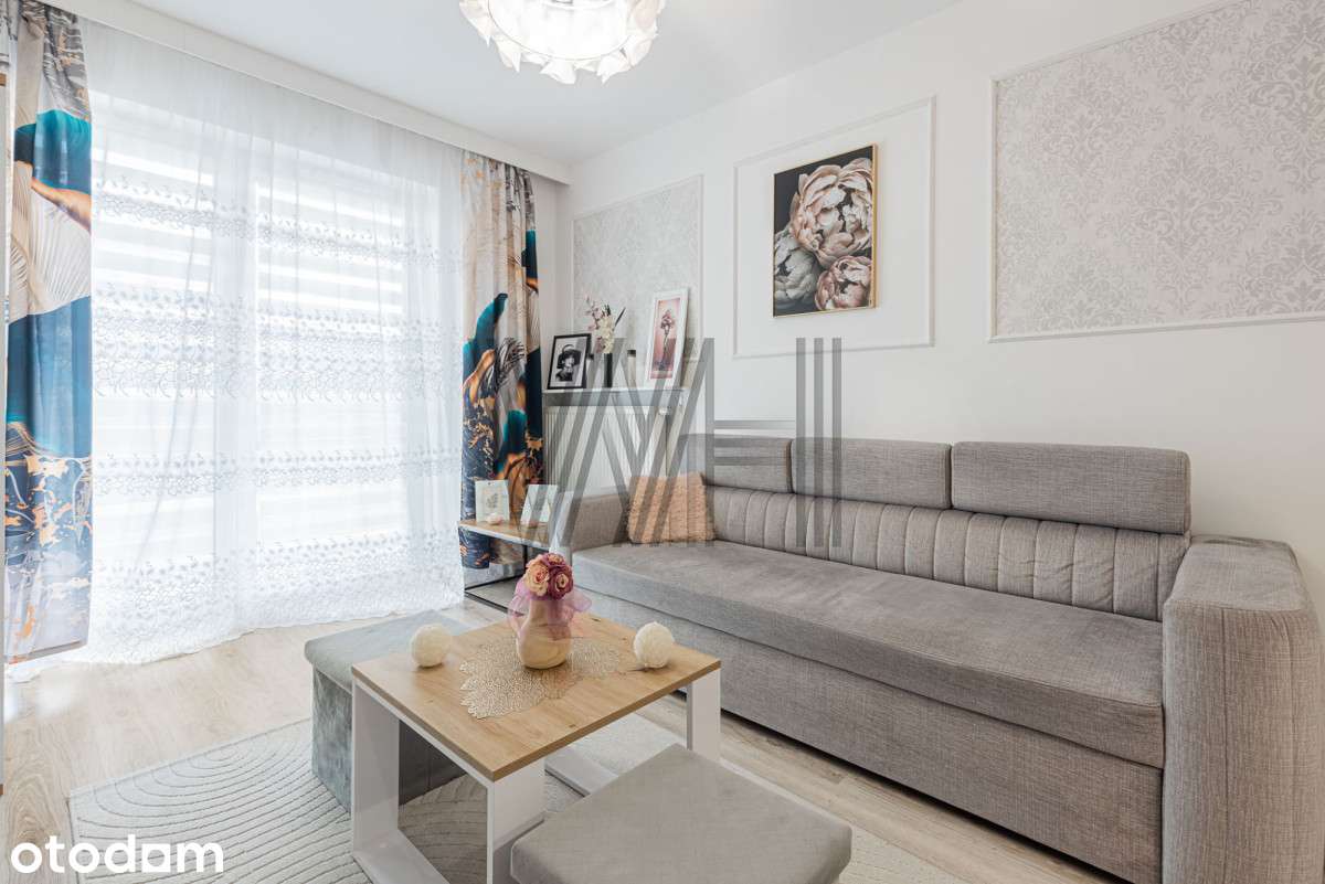 Nowoczesne 2 pokoje z ogródkiem | 43 m²