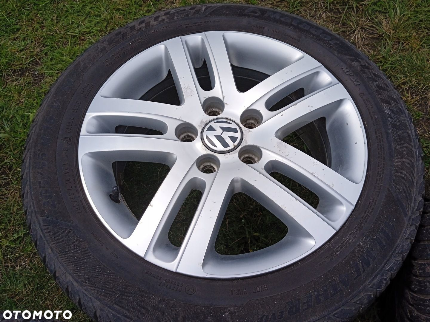 Felgi aluminiowe 5x112 Golf 5 6 Skoda Octavia SuperB Opony całoroczne et50 - 6