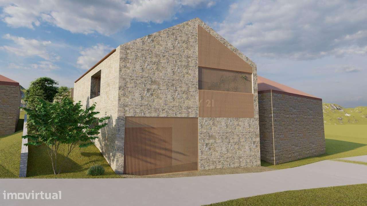 Casa em Pedra com Garagem e Terreno na Zona do Gerês – A 2 Km do Rio R - Grande imagem: 4/60